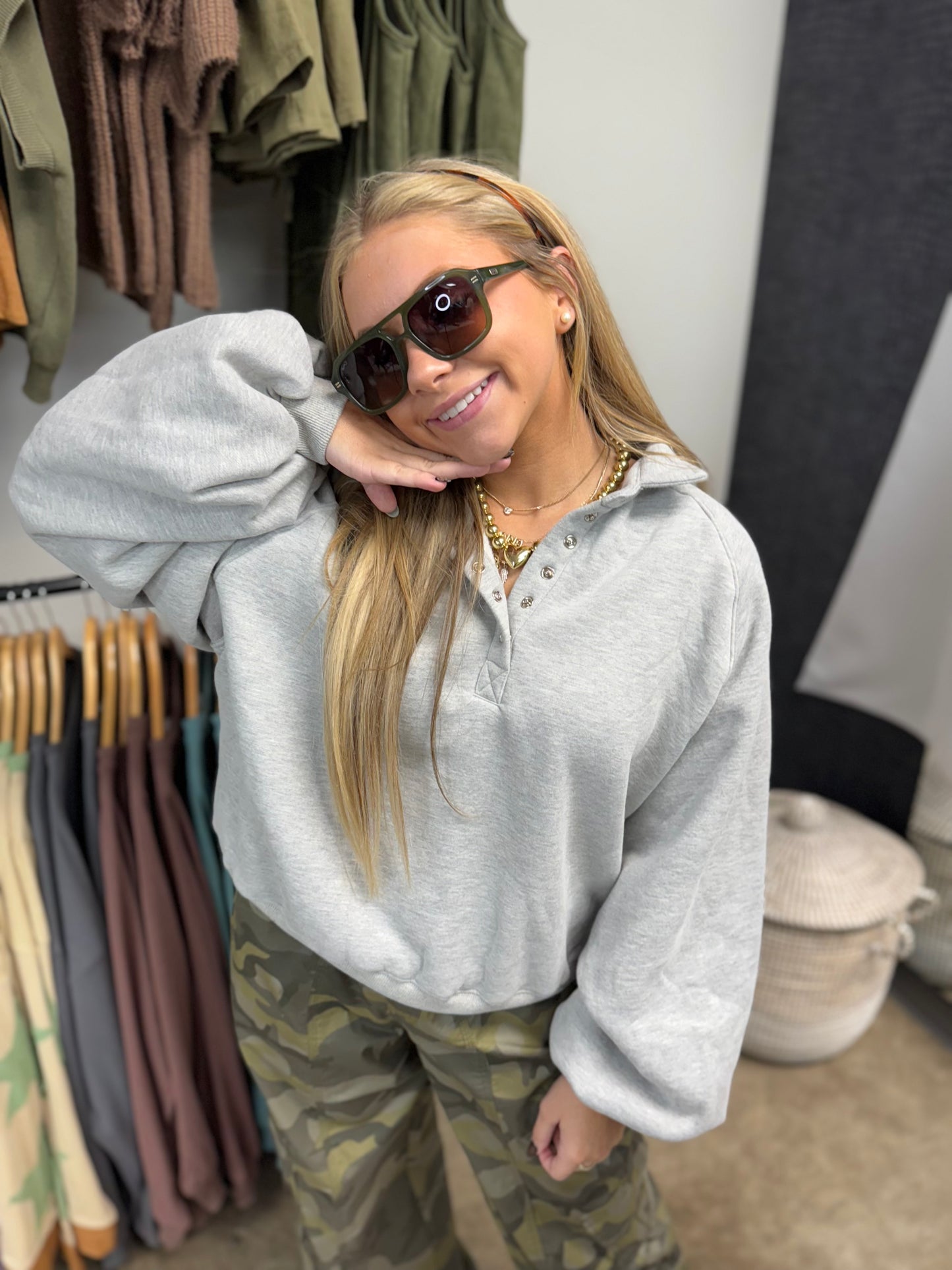 Rachel Collared Sweater