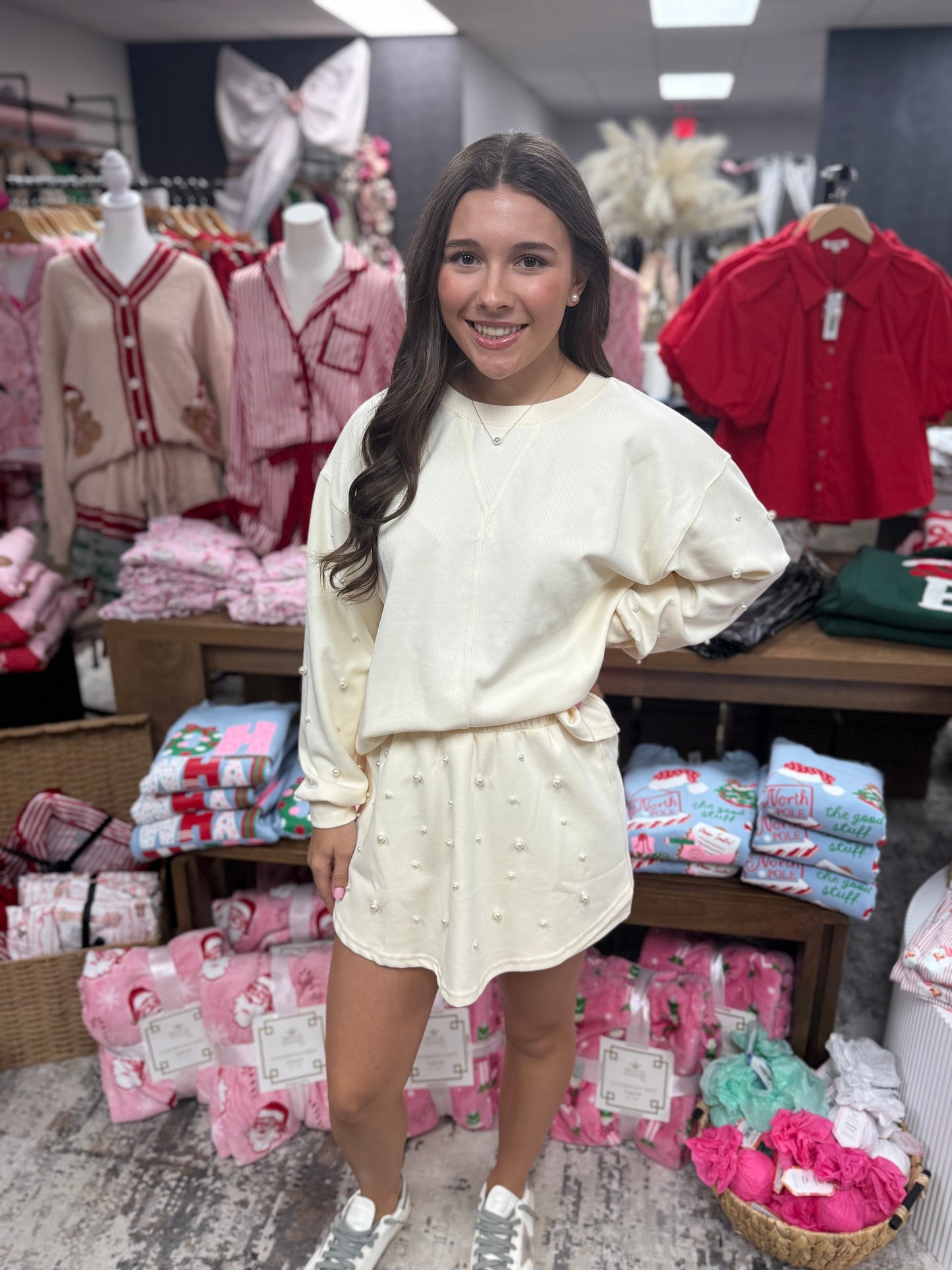 Pearl Knit Skort