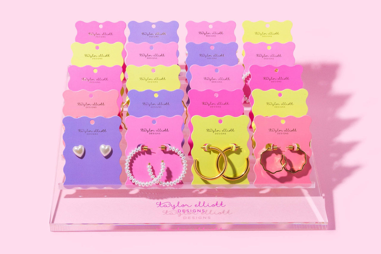 Hoop Earrings - Large - Gold-Plated - Terry