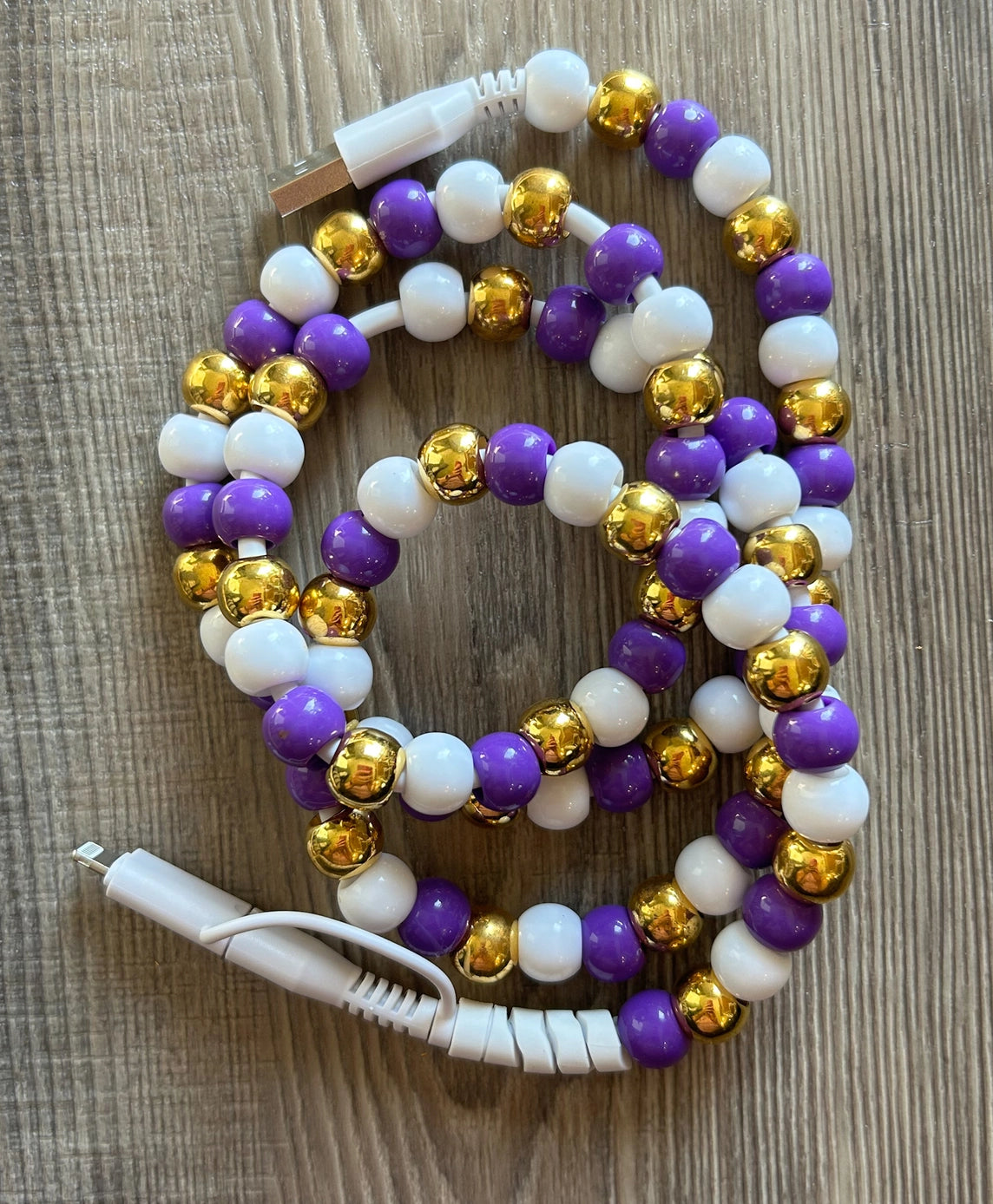 Beaded Phone Charger