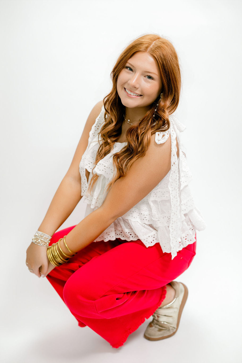 Loriann Tiered Top
