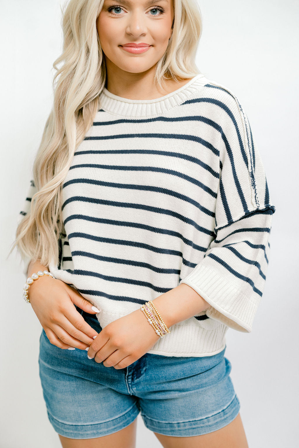Stripe Edge Sweater