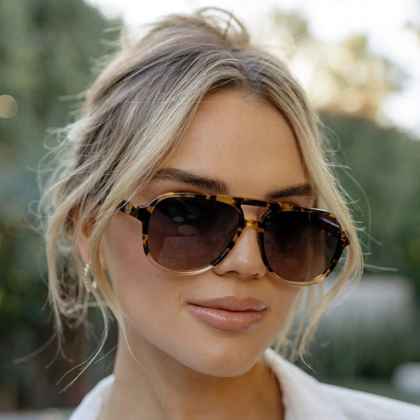 INDIE AVIATOR POLARIZED SUNGLASSES
