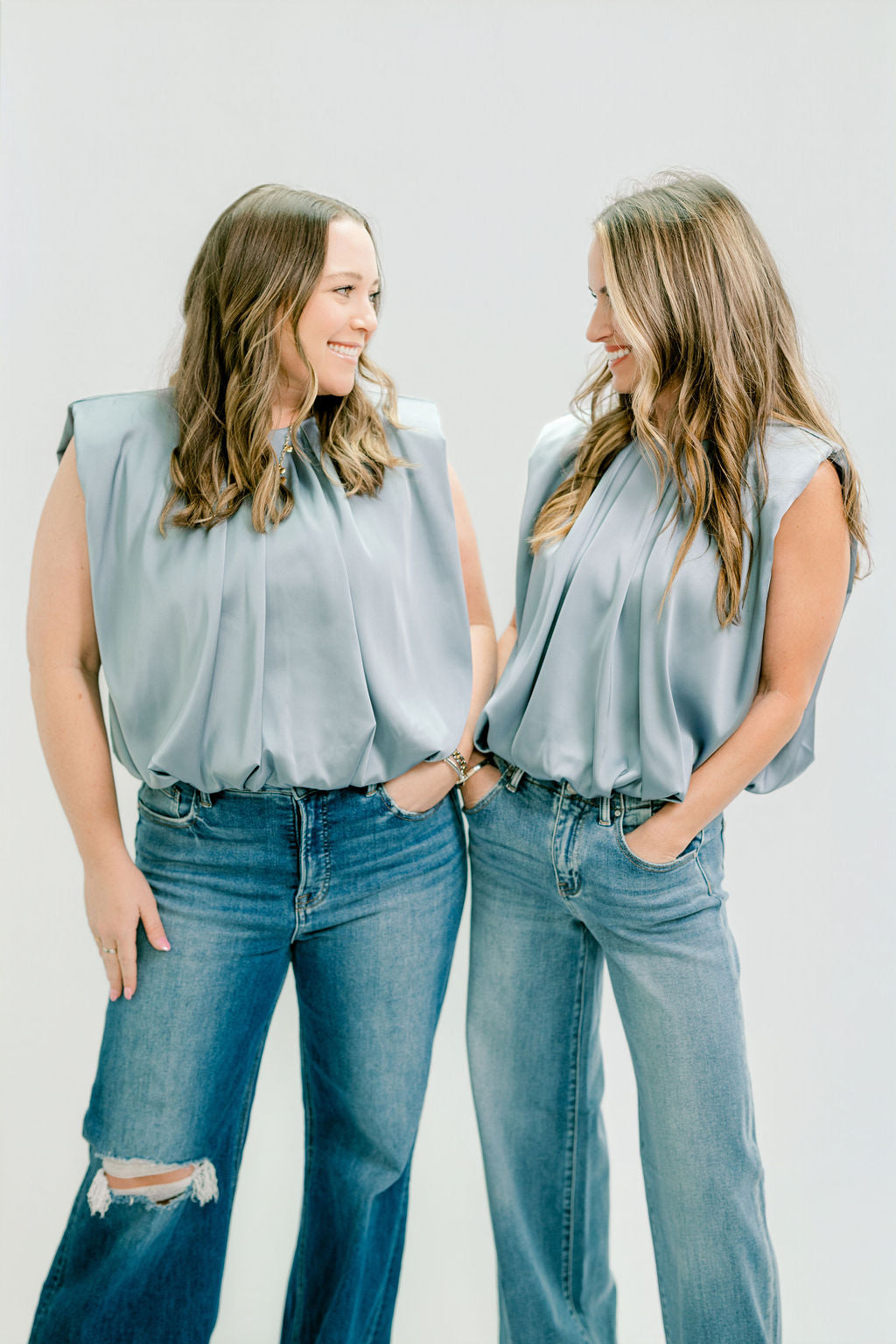 Gena Silk Top