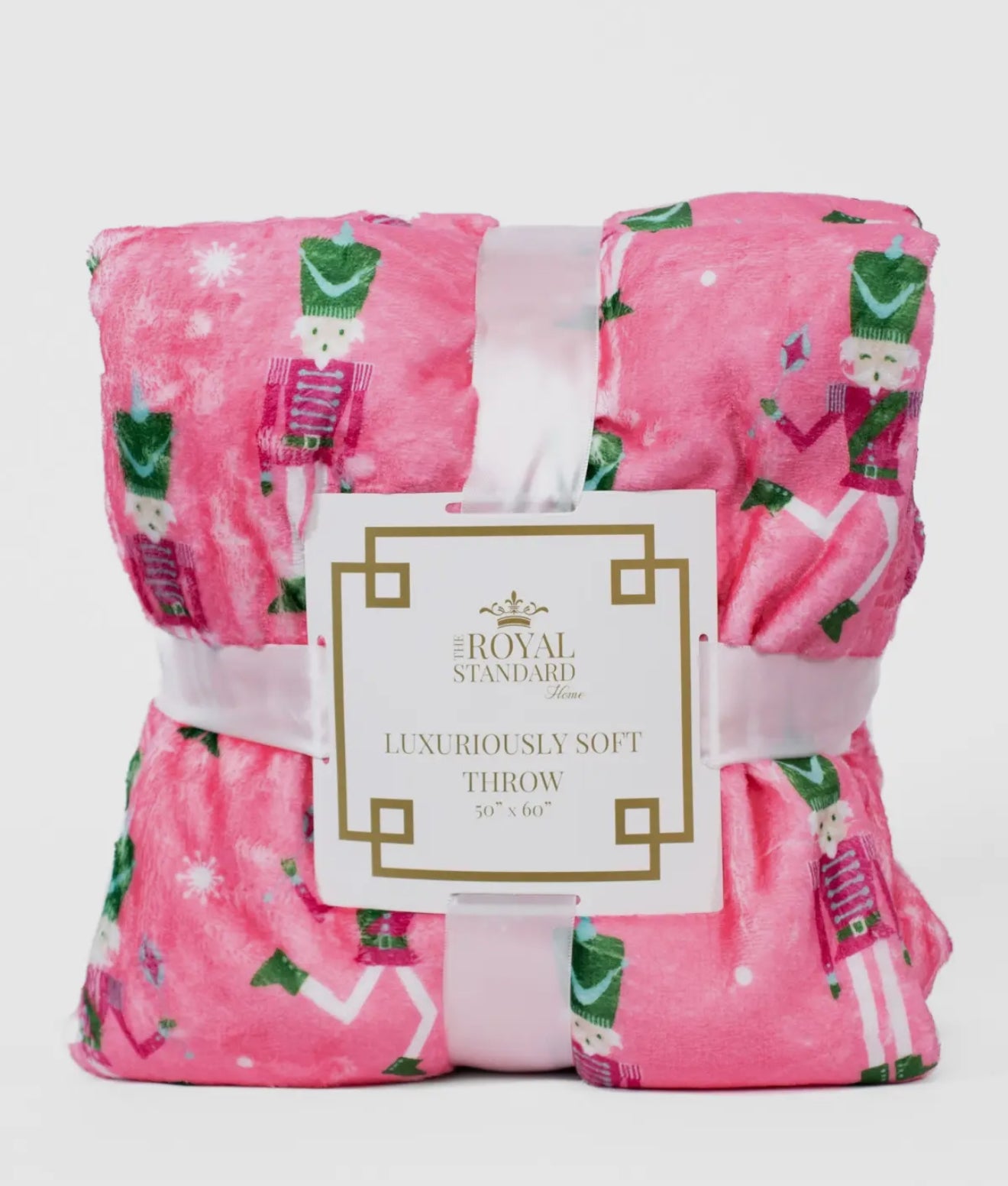 Candy Cane/Nutcracker Throw