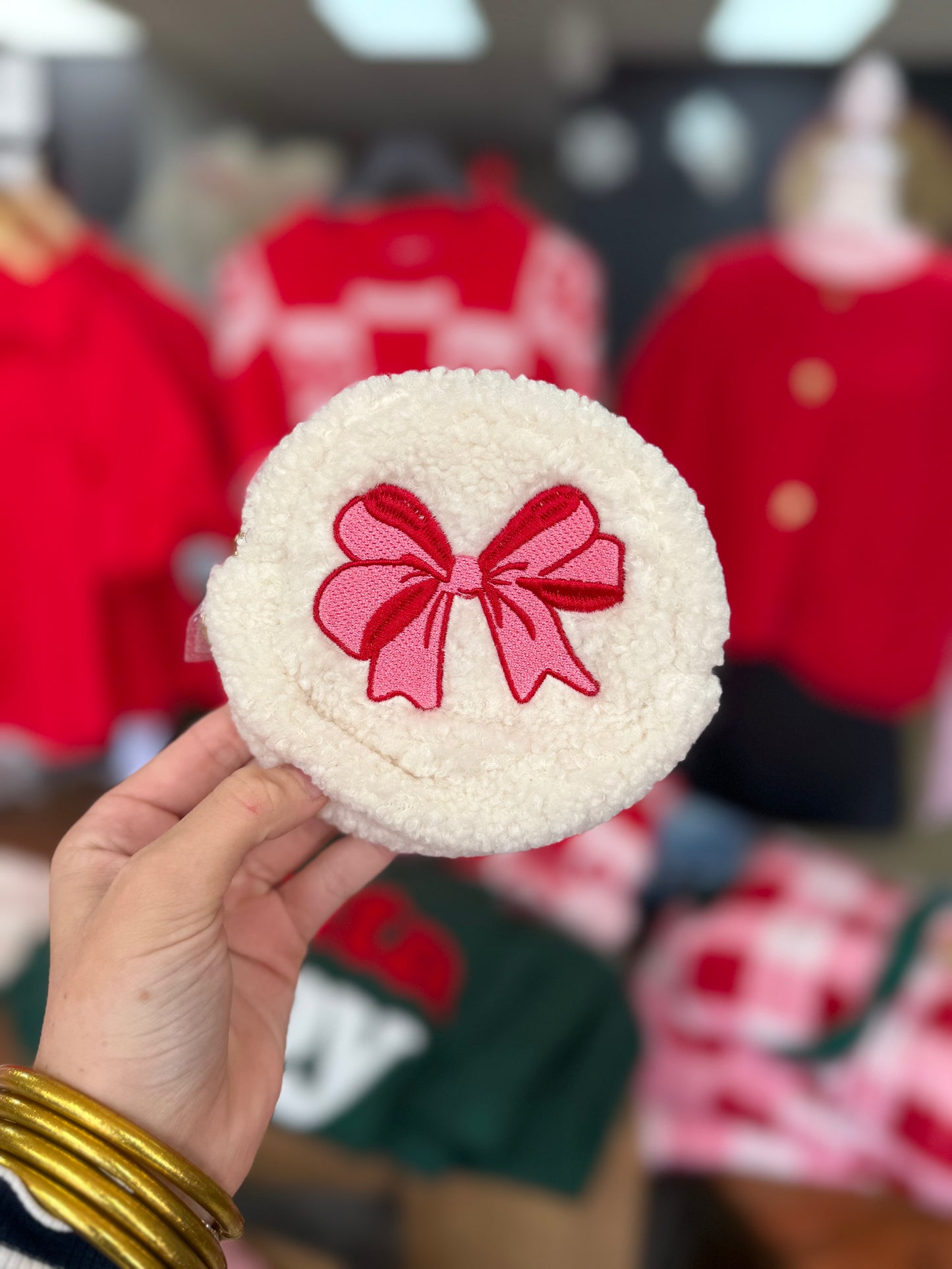 Small Teddy Zipper Pouch