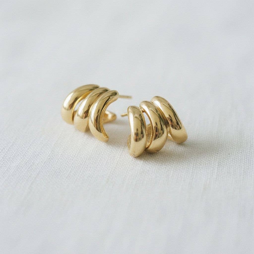Geometric Stud Earrings