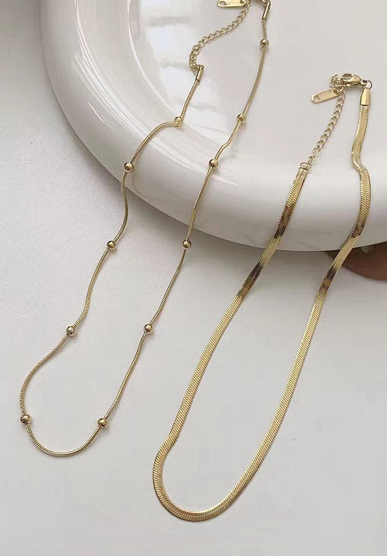 Double Layer Necklacke