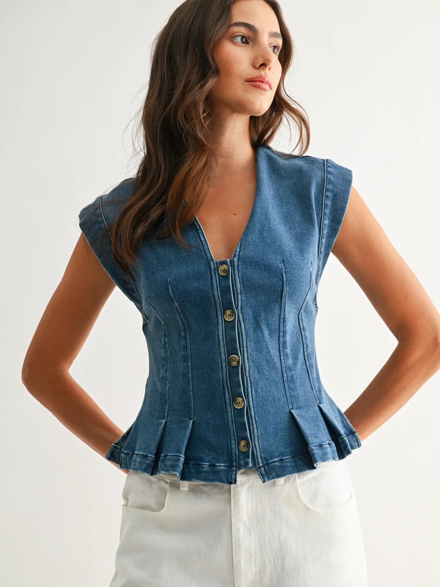 Bailey Denim Top