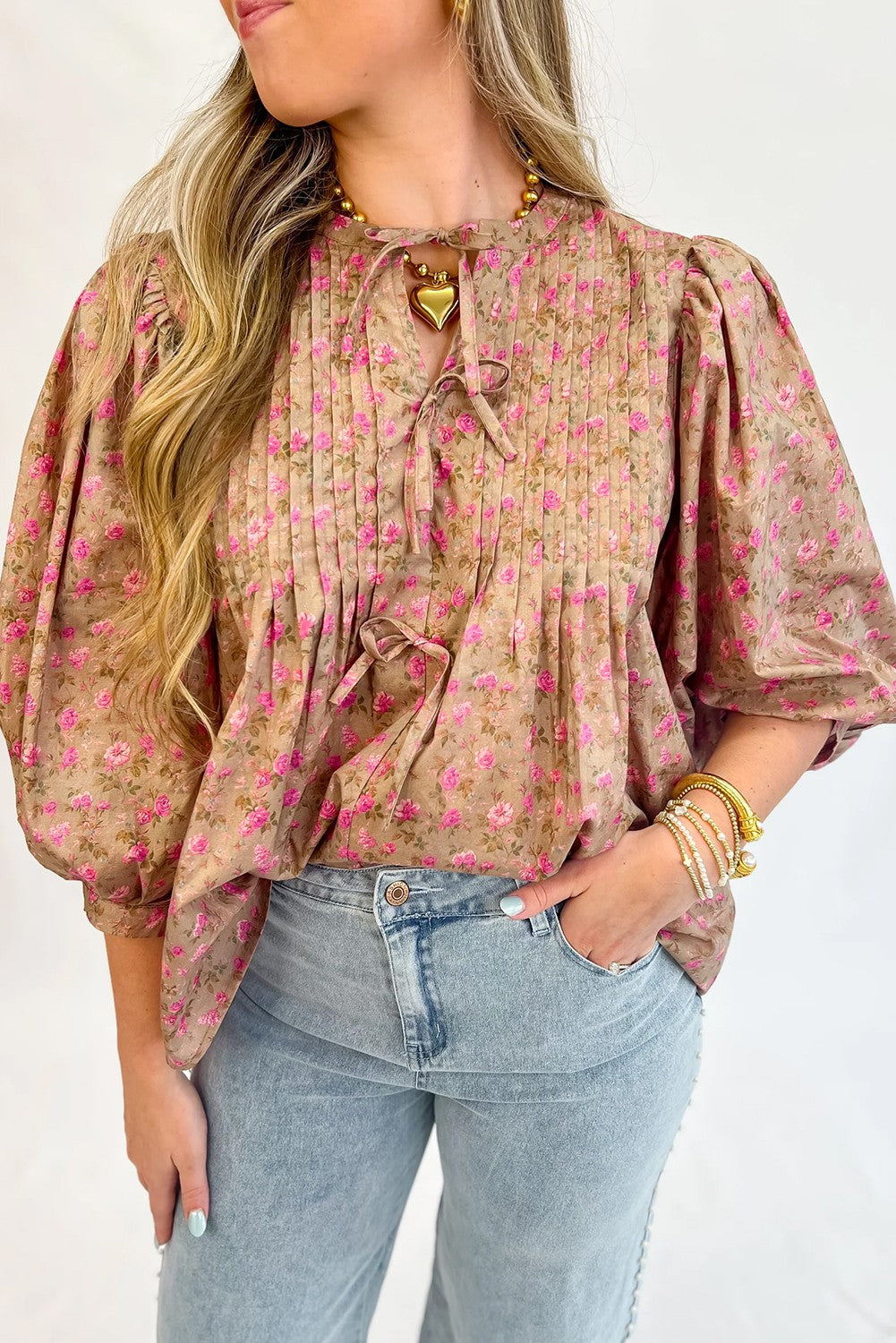 Josie Puff Blouse