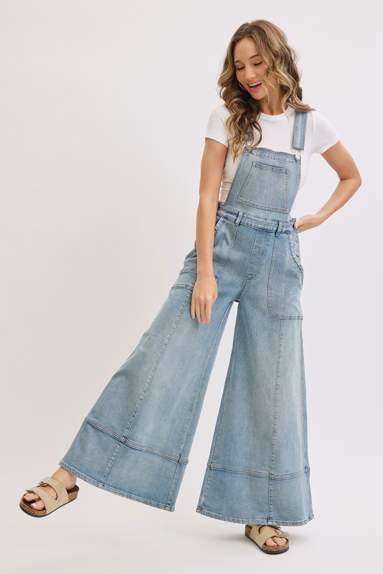 Denim Overalls