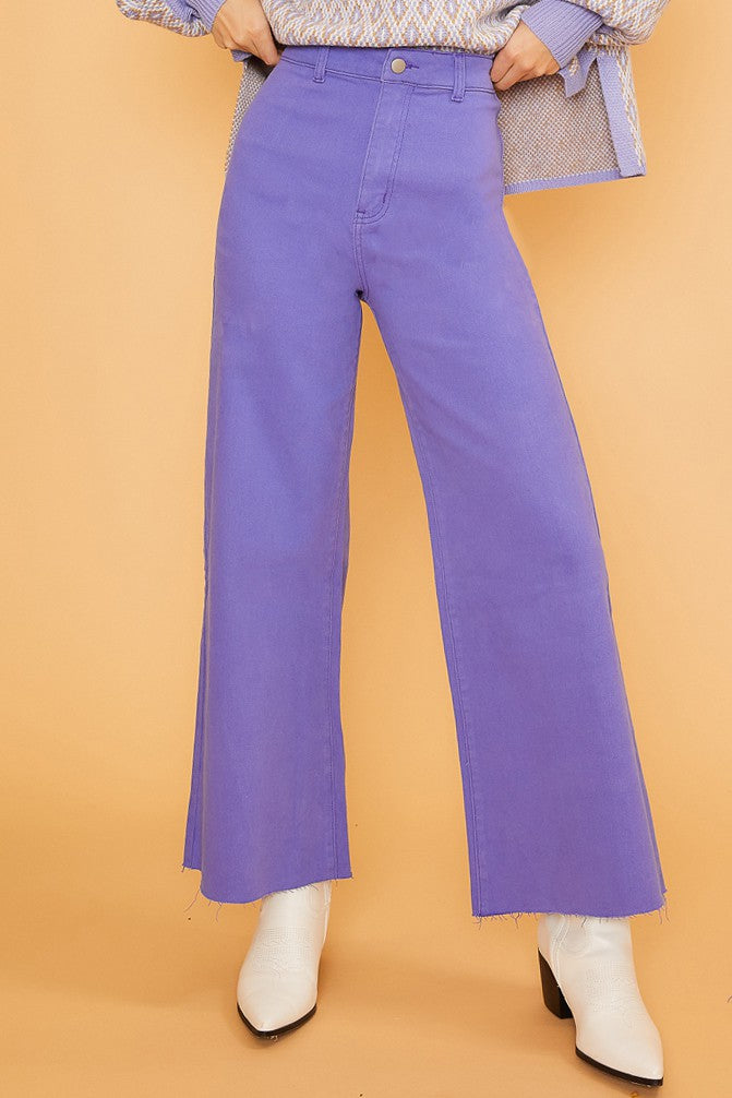 Purple Stretch Jeans