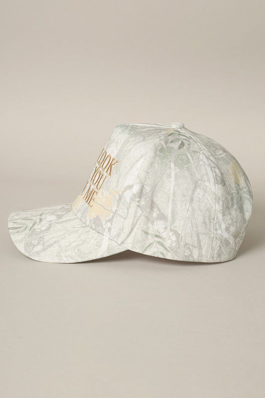 Camo Embroidered Hat