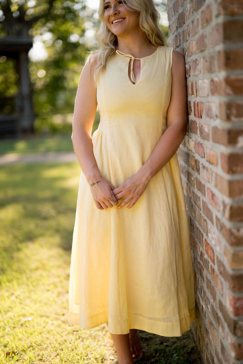 Barb Linen Dress