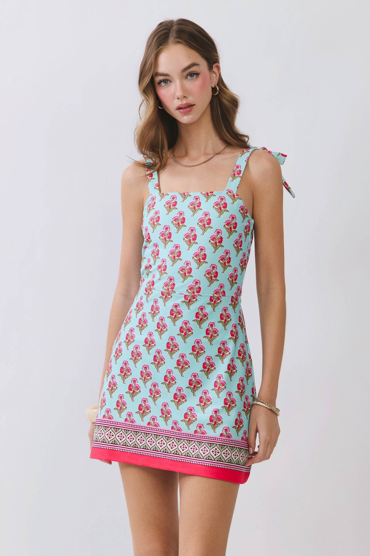 Floral Elevated Active Dress (built in shorts)