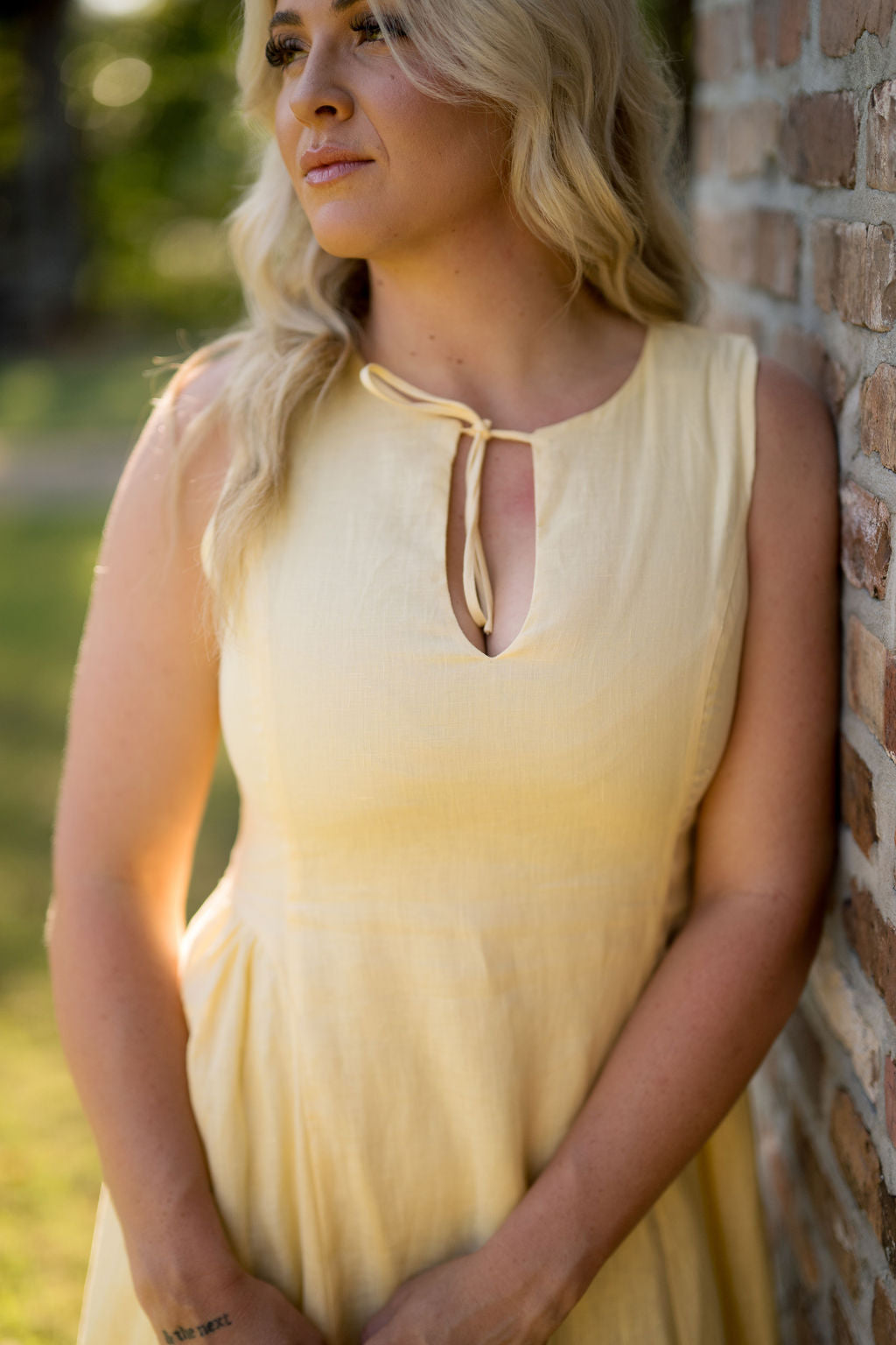 Barb Linen Dress