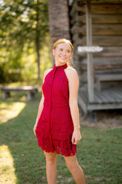 Roseate Floral Mini Dress