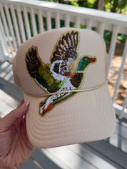 Backwoods Bougie Sequin Trucker Collection