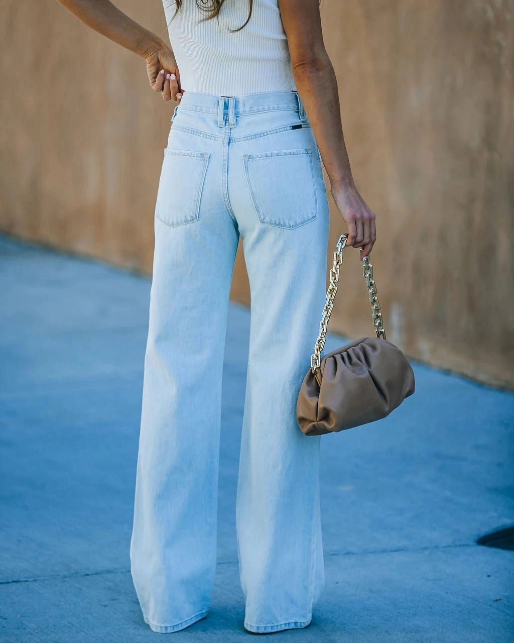 Ana High Waisted Distressed Jeans
