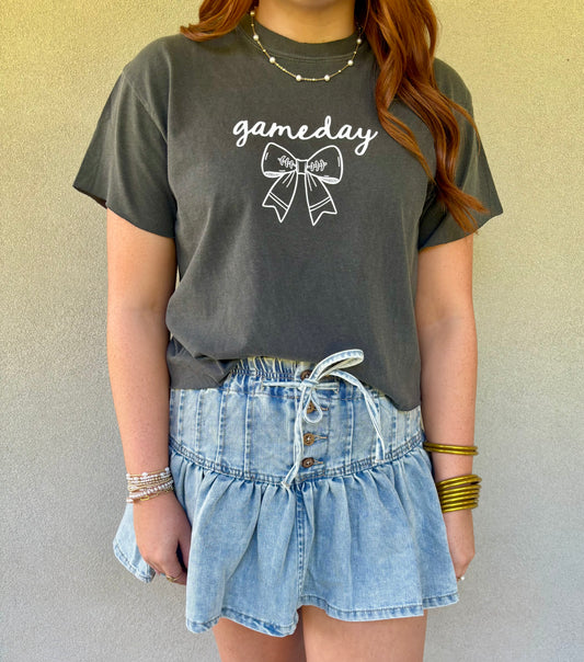 Game Day Vintage Crop Top