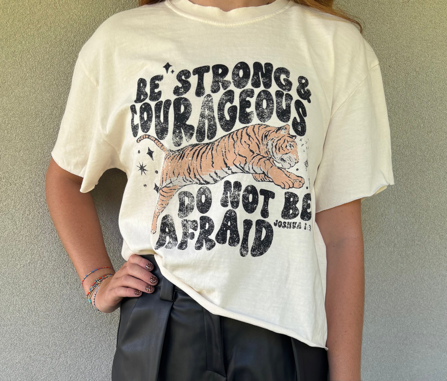 Christian Vintage Graphic Crop Top