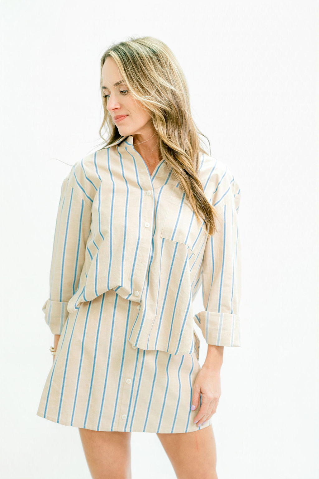 Lucy Pin Stripe Set
