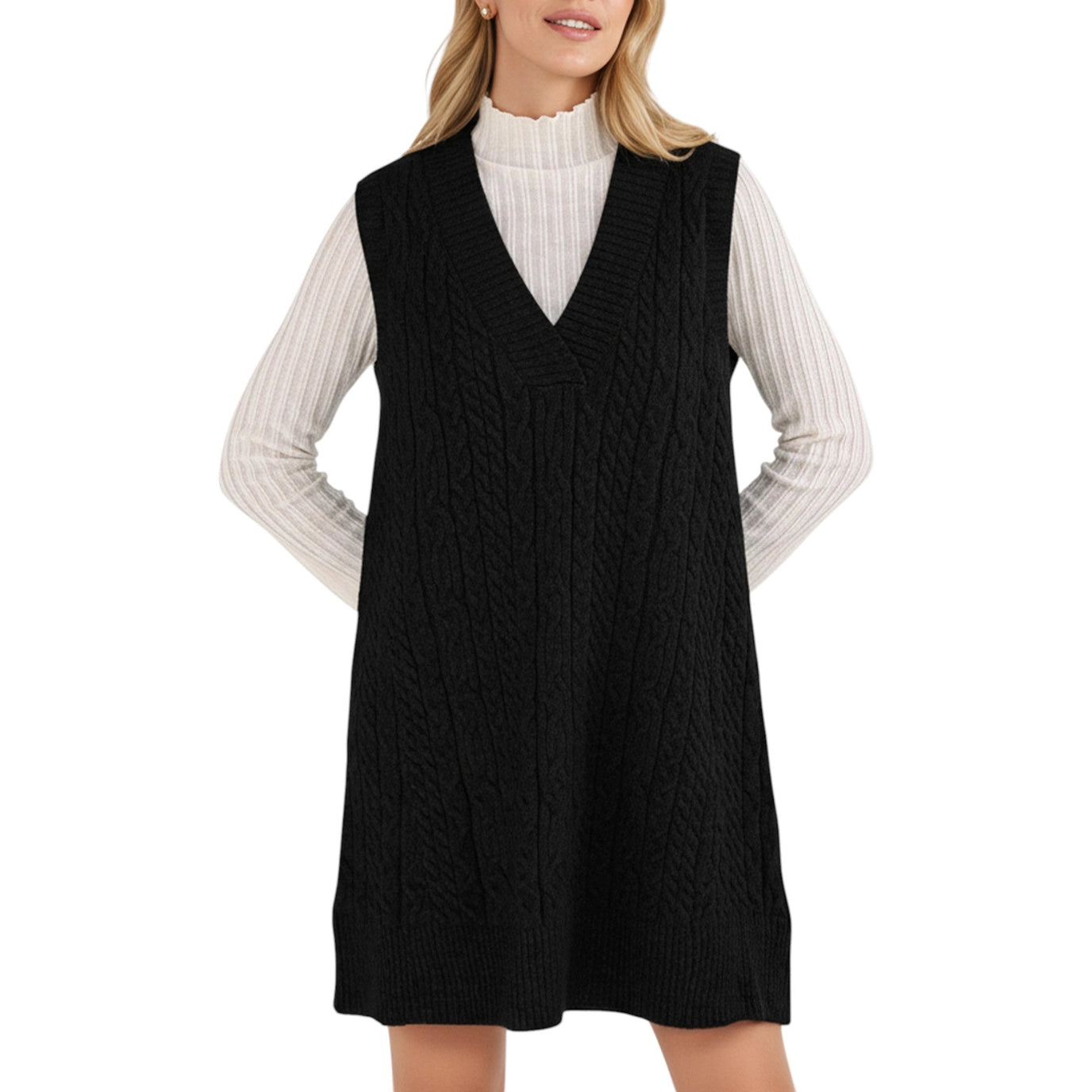 Kaci Knit Sweater Dress