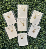 Trendy Bow Gold Single Charm Necklace