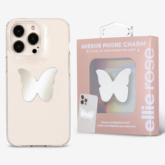 Stick-On Mirror Phone Decal