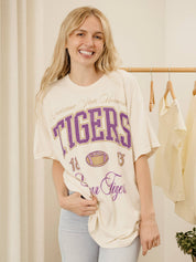 Geaux LSU Tigers Thrifted Tee