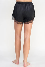 Black Lace Shorts
