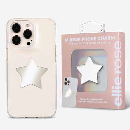 Stick-On Mirror Phone Decal