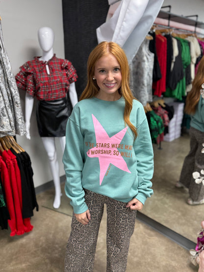 Stars Were Made To Worship Sweatshirt