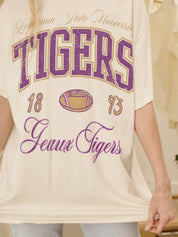 Geaux LSU Tigers Thrifted Tee
