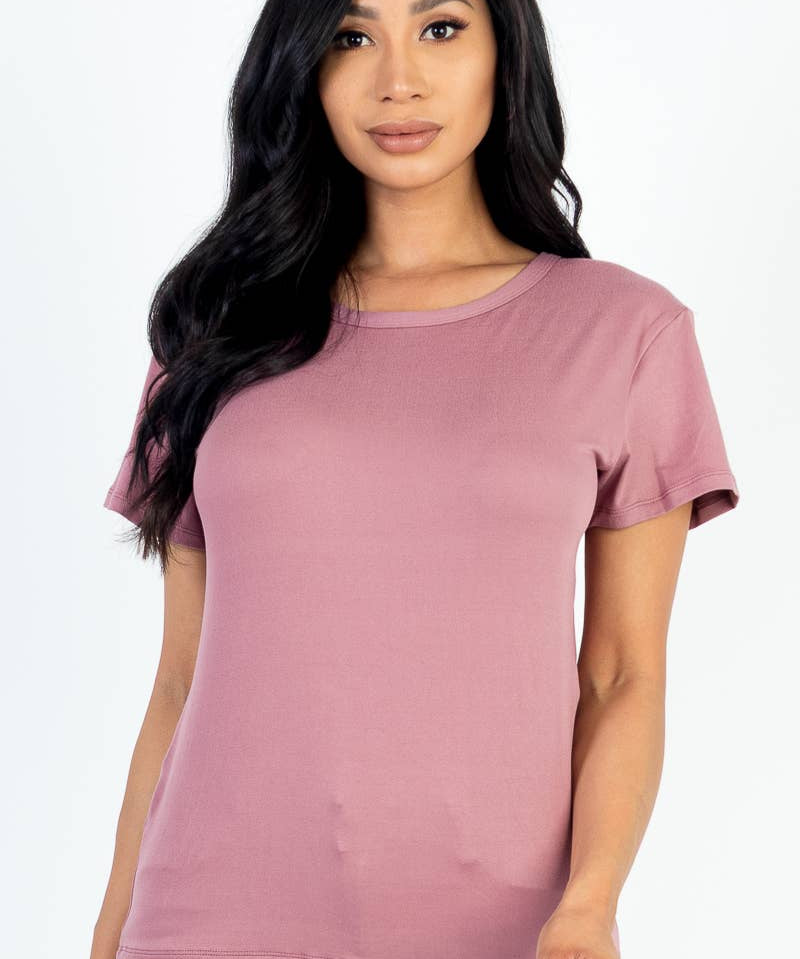 Basic Short Sleeve T-shirt