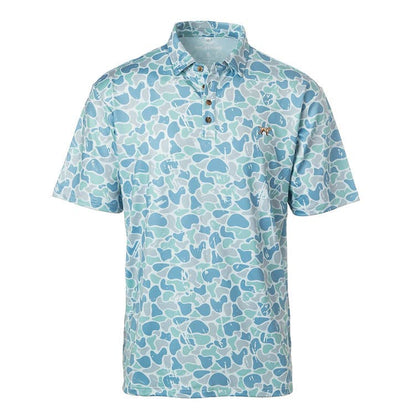 Saltwater Camo Polo