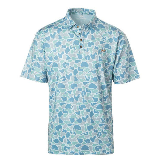 Saltwater Camo Polo