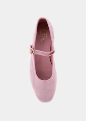 Annabelle Rose Velvet Flats