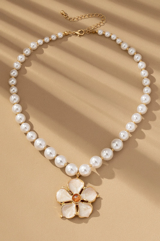 Trendy Chunky Charm Necklace