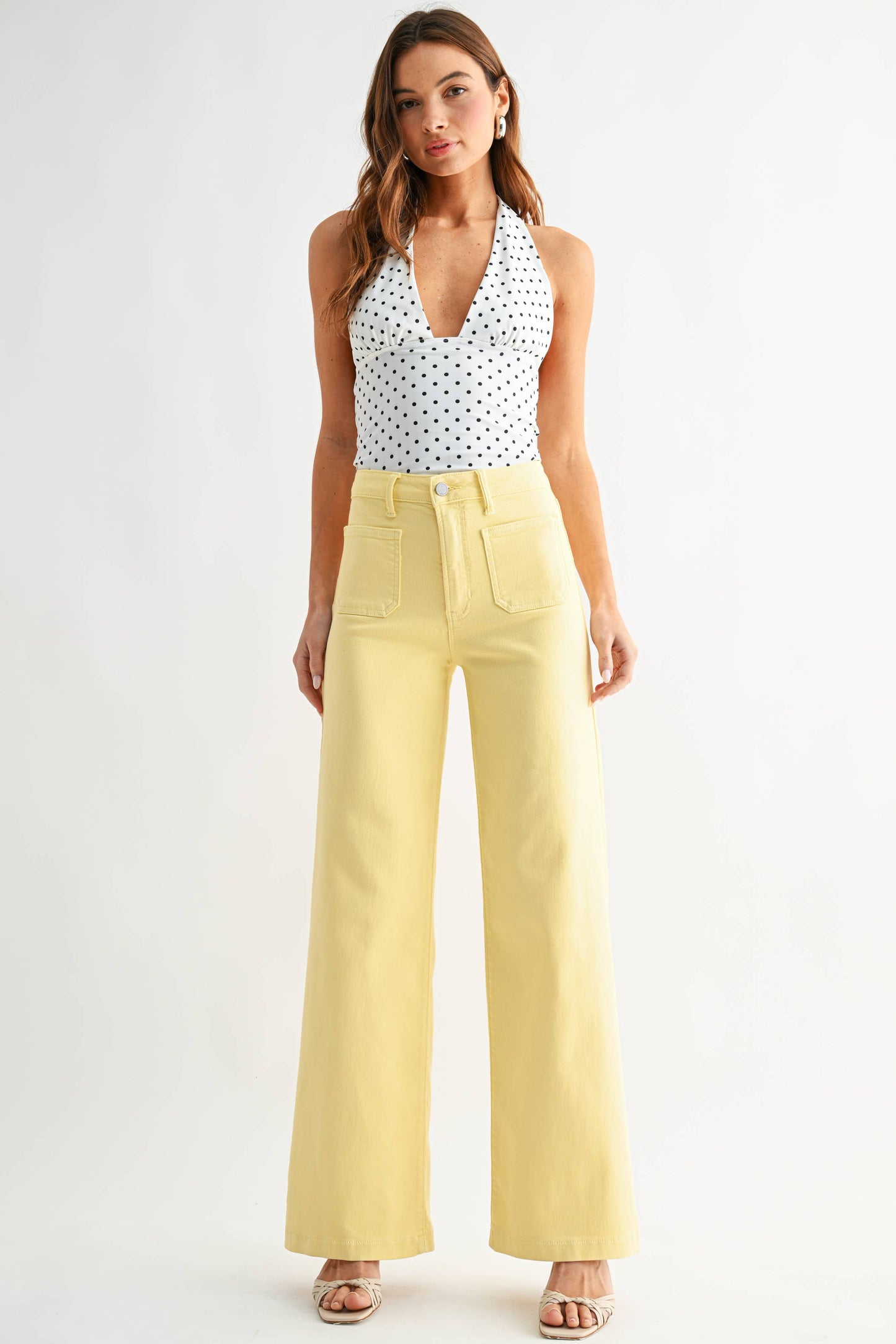 Josie Mini Patch Pocket Jeans