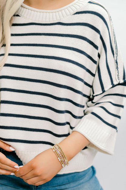 Stripe Edge Sweater
