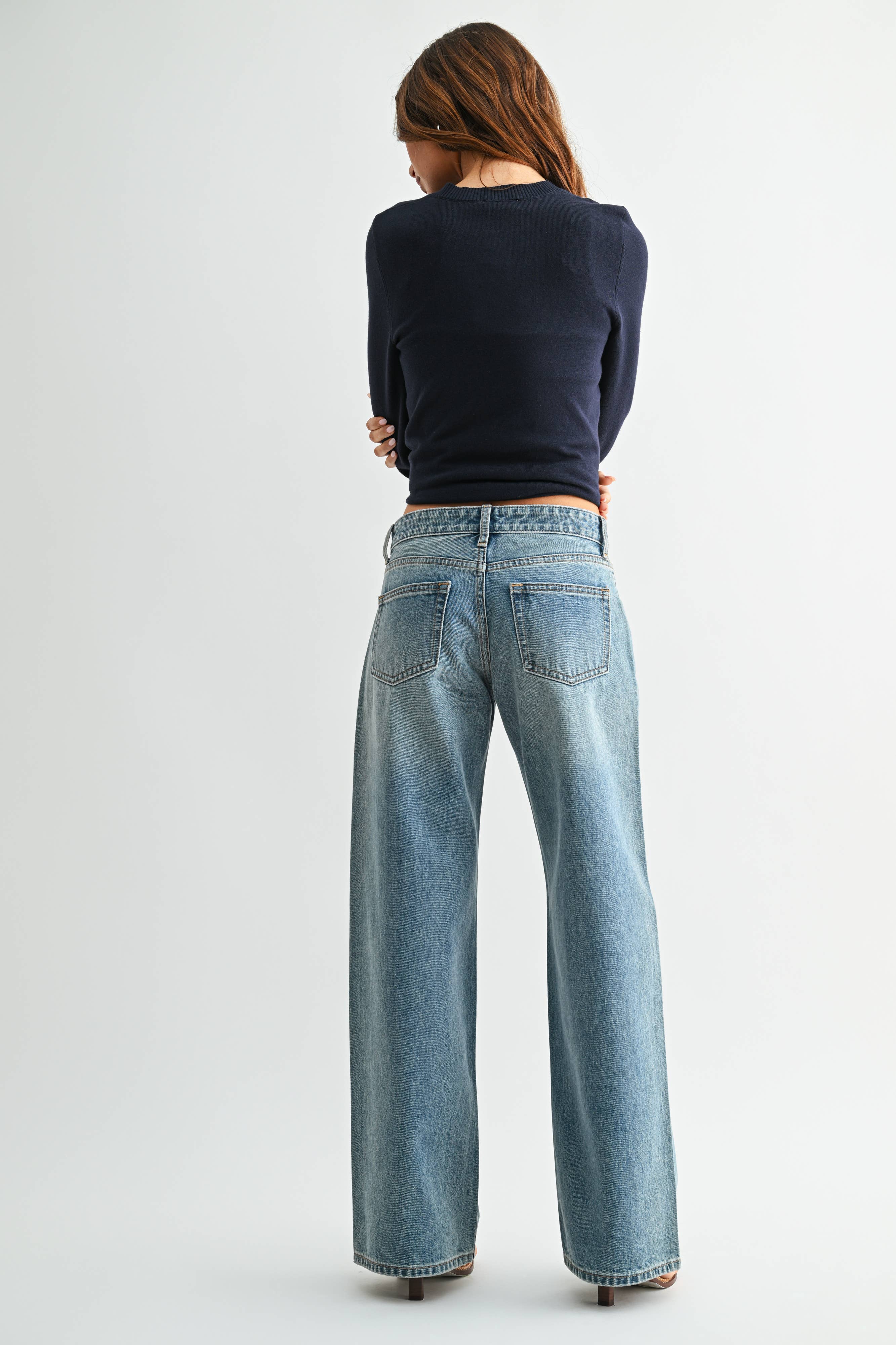 Joey Non-Stretch Baggy Wide Leg
