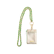 Zip ID Lanyard, Lime Feeling Good