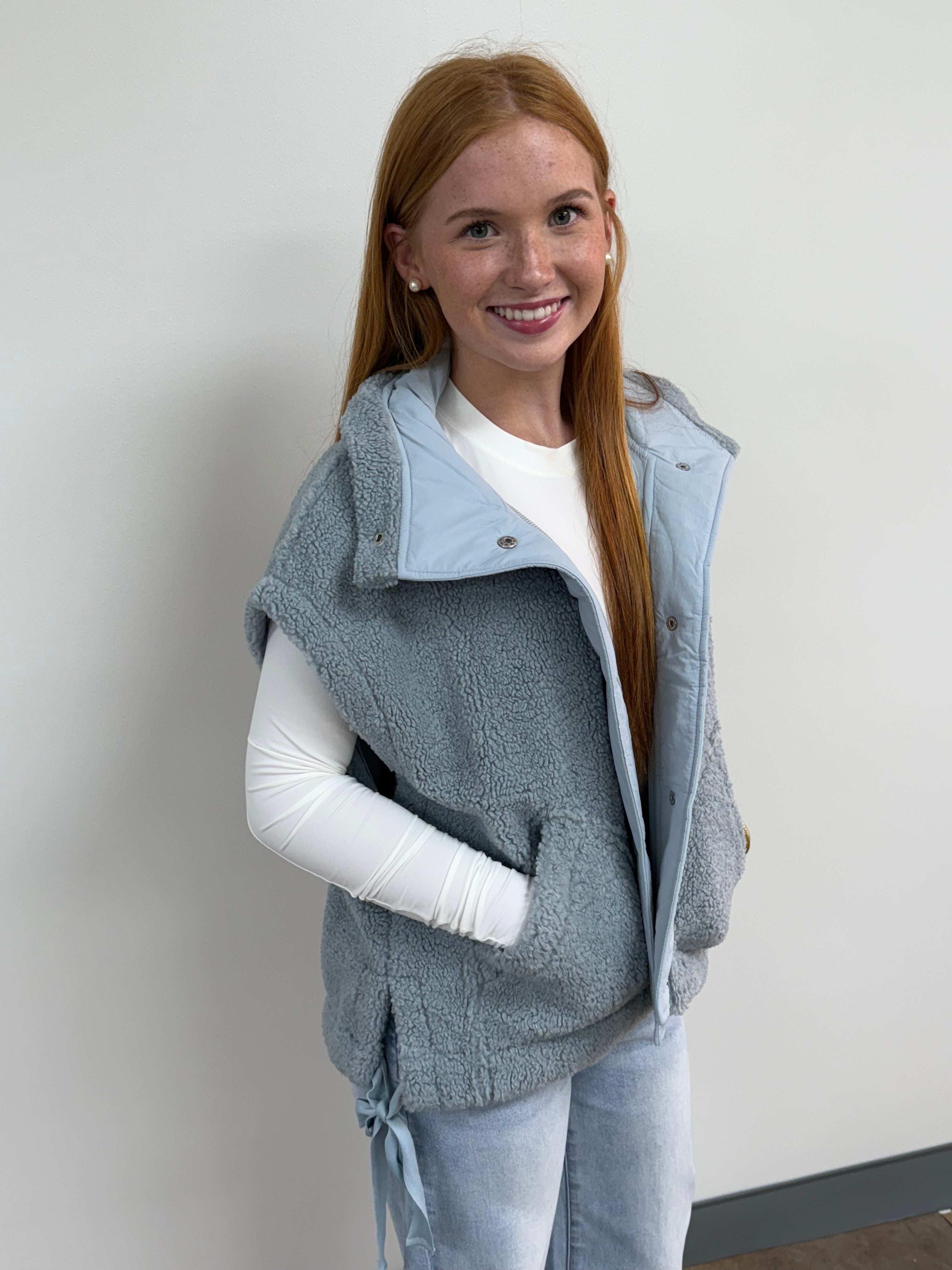 Sally Fleece Zip Vest
