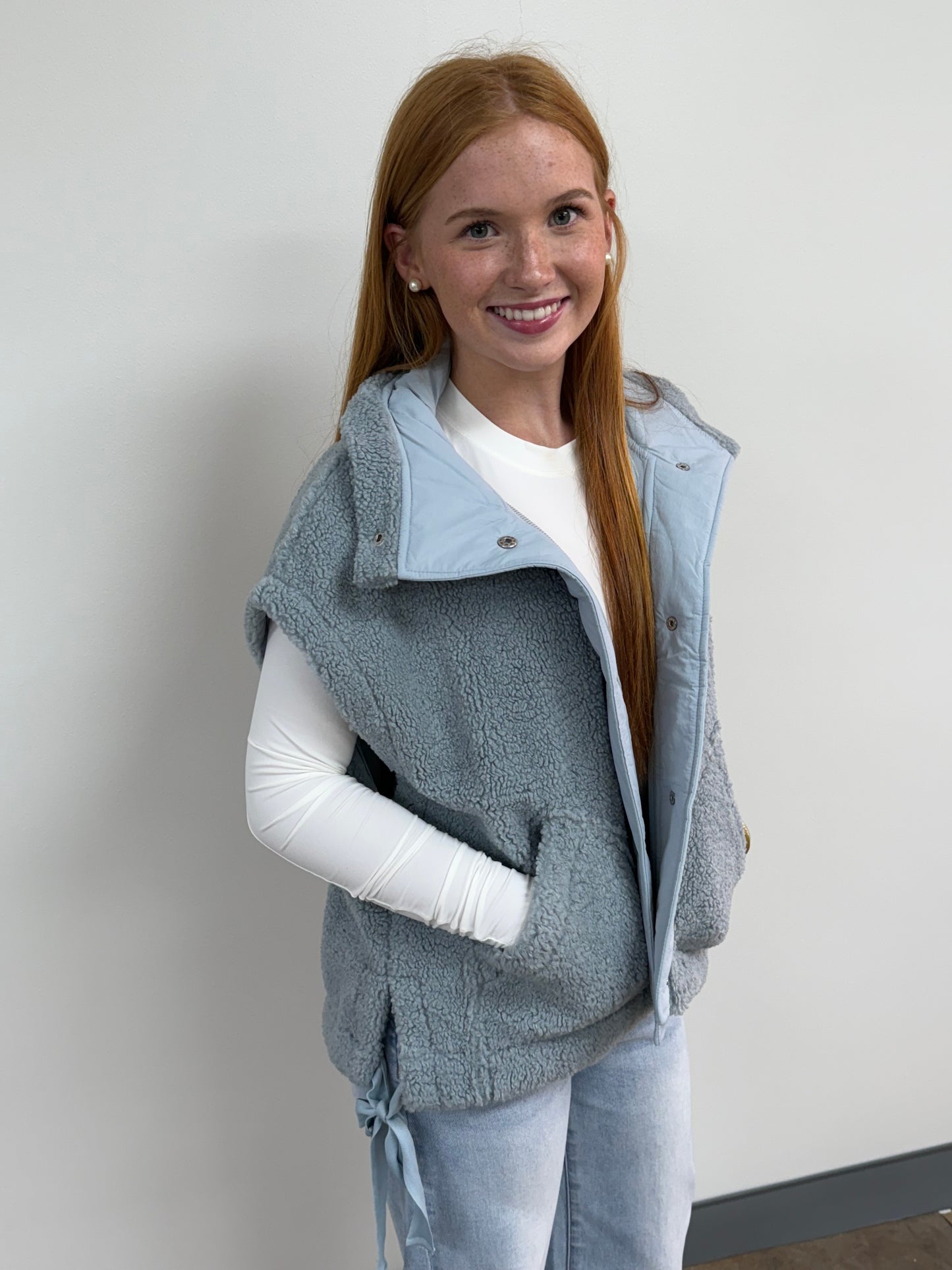 Sally Fleece Zip Vest