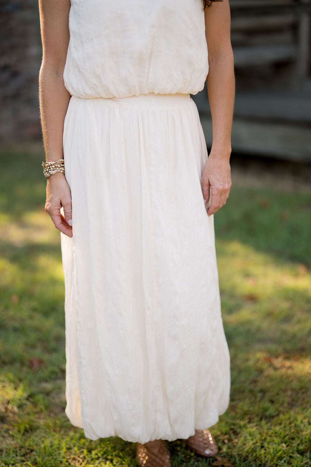 Crinkle Bubble Maxi Set