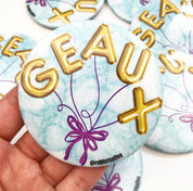 Balloons - Geaux - Game Day Button