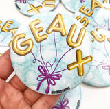 Balloons - Geaux - Game Day Button