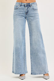 Tia Sparkle Risen Low Rise Jeans