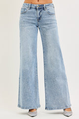 Tia Sparkle Risen Low Rise Jeans